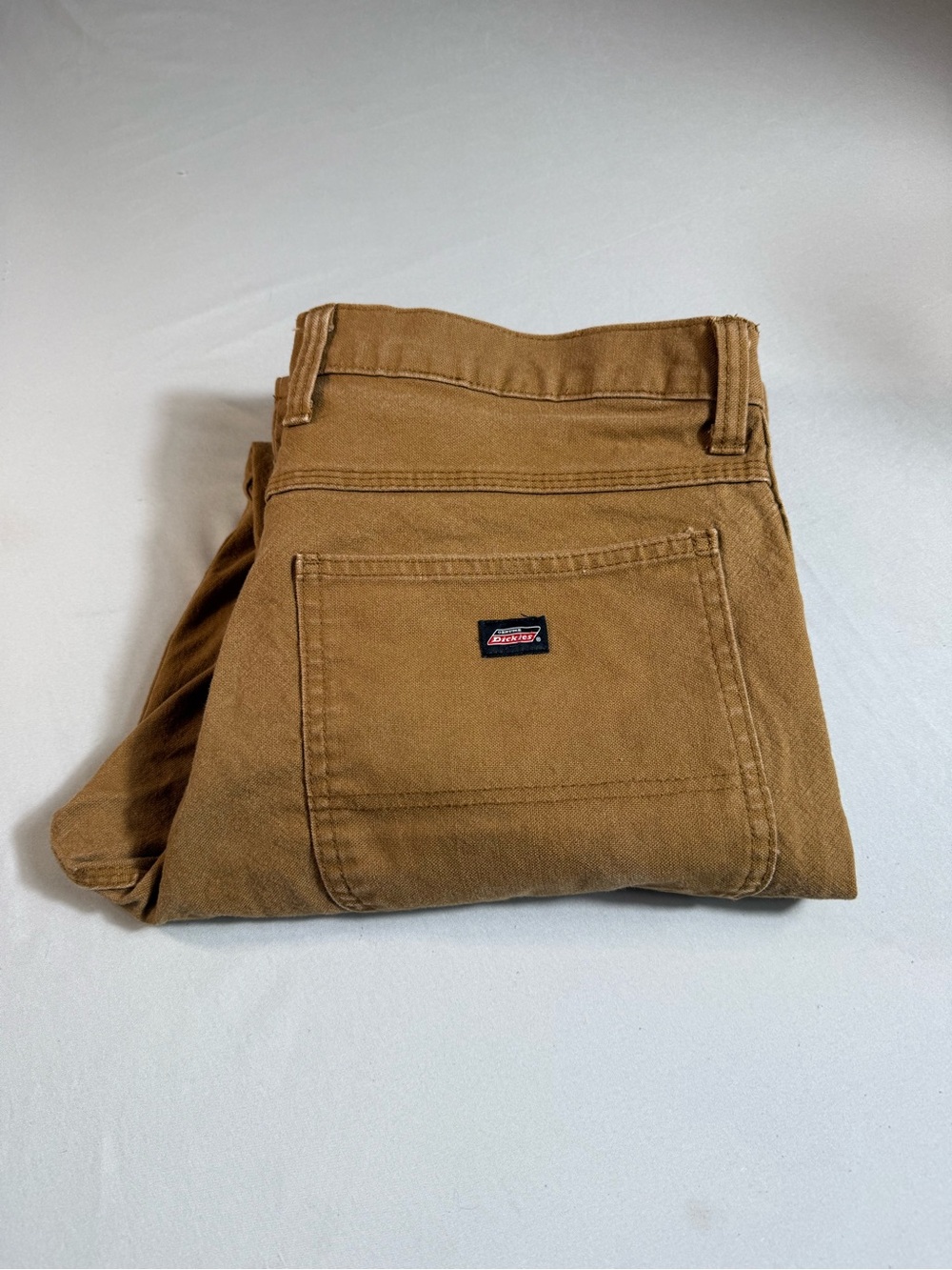 Dickies Carpenter Pants 36x30 Brown Duck Canvas Workwear Utility